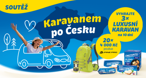 Soutěž o luxusní karavan na 10 dní!